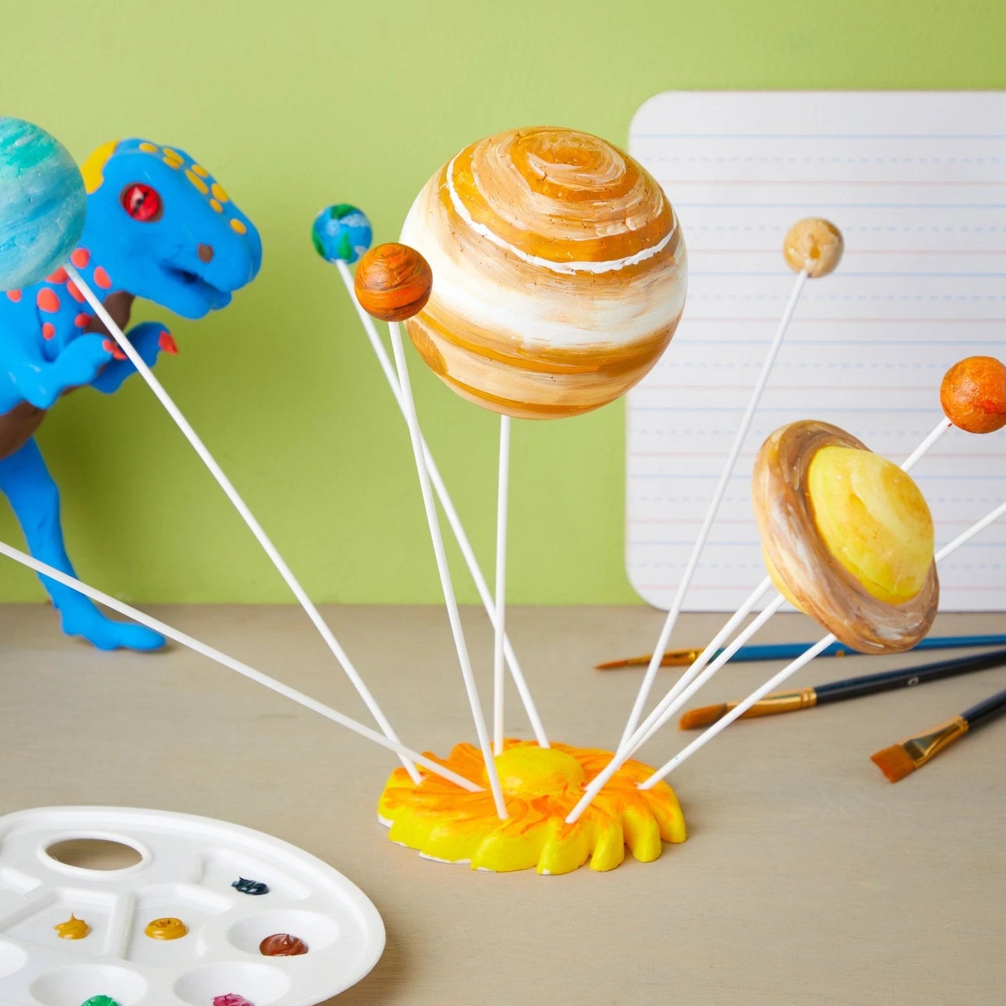 22-Piece 3D Solar System Model Kit