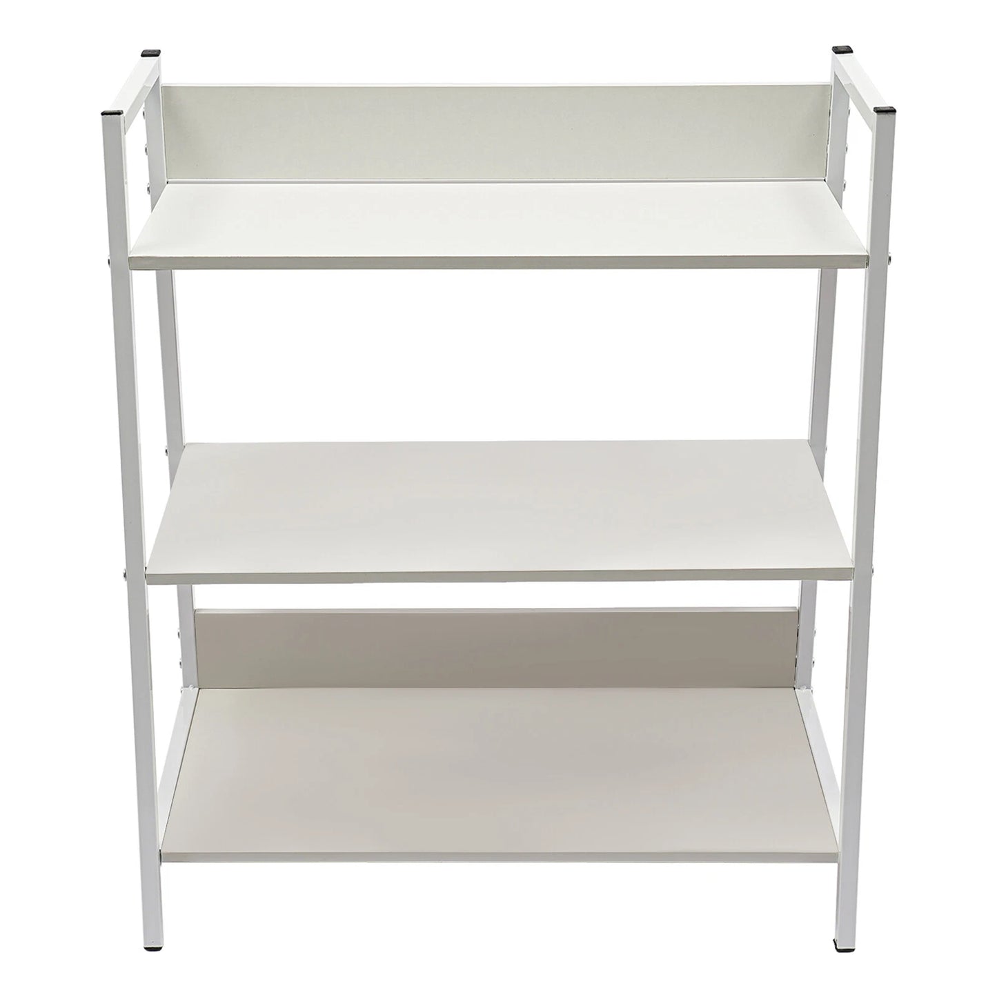 3-Tier Industrial Bookshelf Ladder Storage Shelf