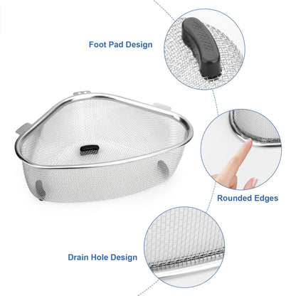 Stainless Steel Sink Strainer Basket