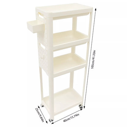 3-Tier Rolling Utility Cart with Wheels