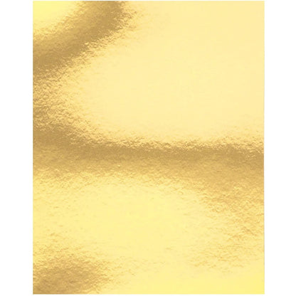 50-Pack Metallic Gold Foil Paper Sheets