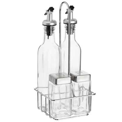5-Piece Oil & Vinegar Dispenser Set