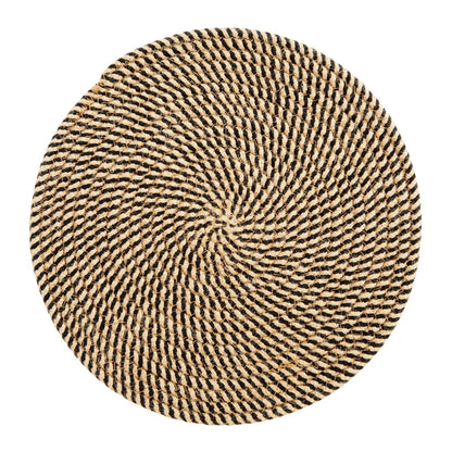 Set of 4 Round Jute Placemats