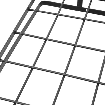 Ceiling-Mounted Pot and Pan Rack with 12 Hooks