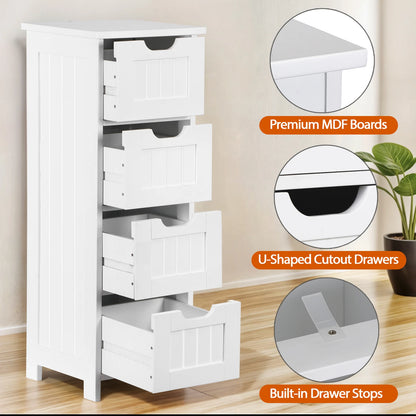 Bathroom Floor Cabinet for Small Space