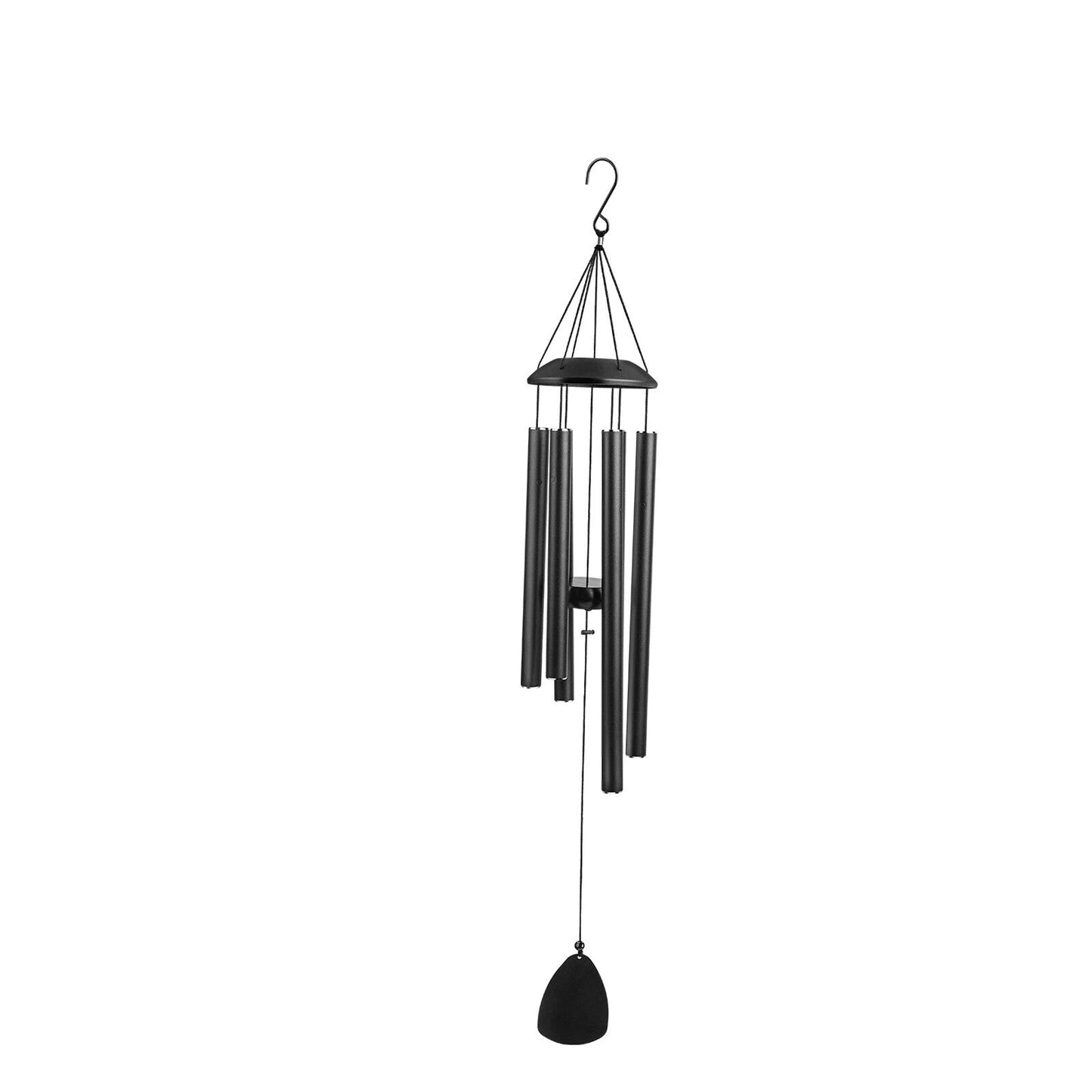 33" Wind Chimes – Large Deep Tone Chapel Bells with 6 Tubes