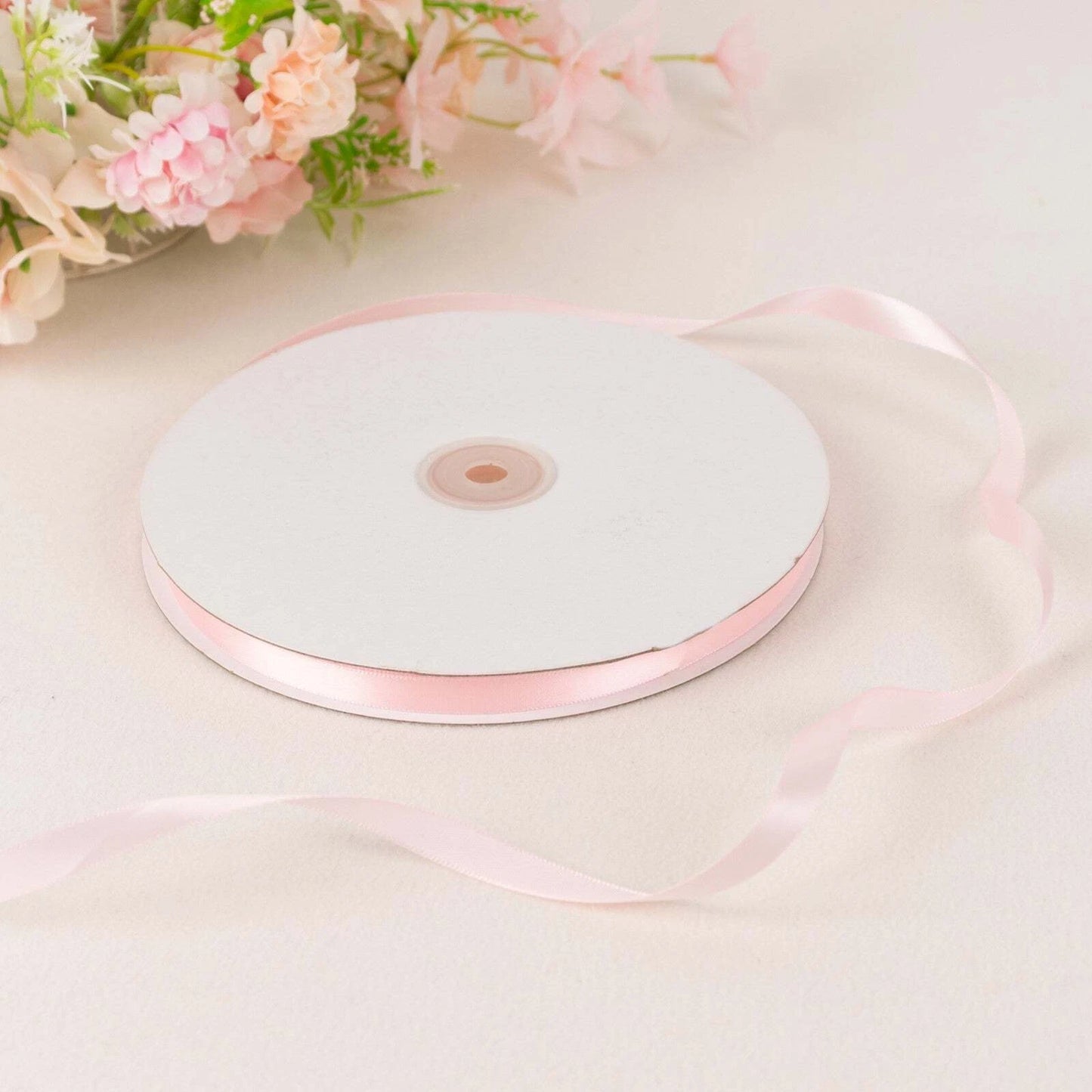 Home Collection 3/8" x 100 Yards Satin Single-Sided Ribbon