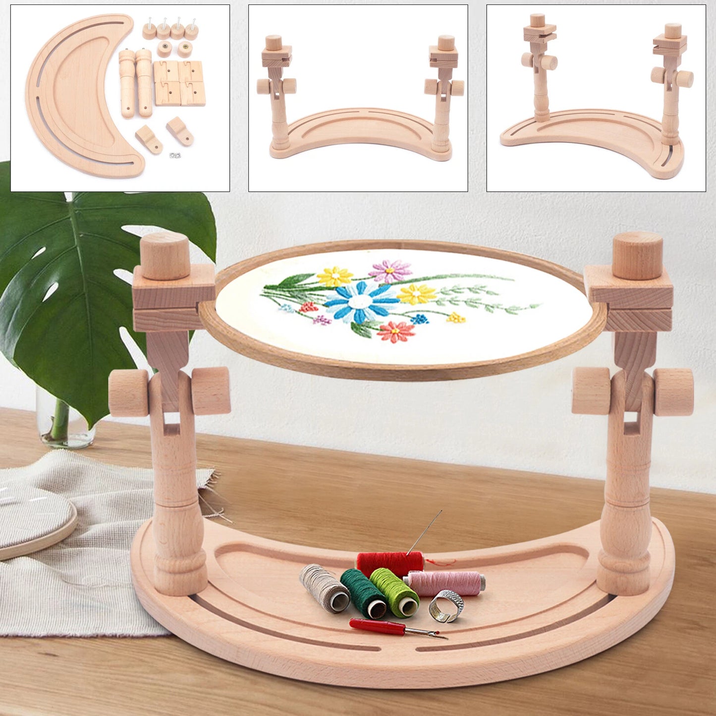 Hand Embroidery Hoop Frame Set