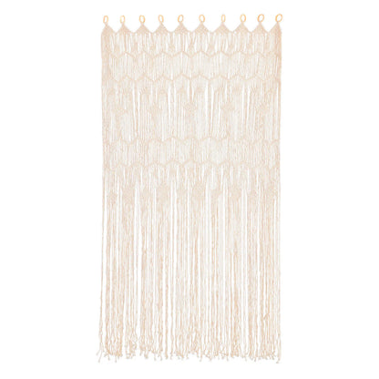 Large Handmade Macrame Curtain