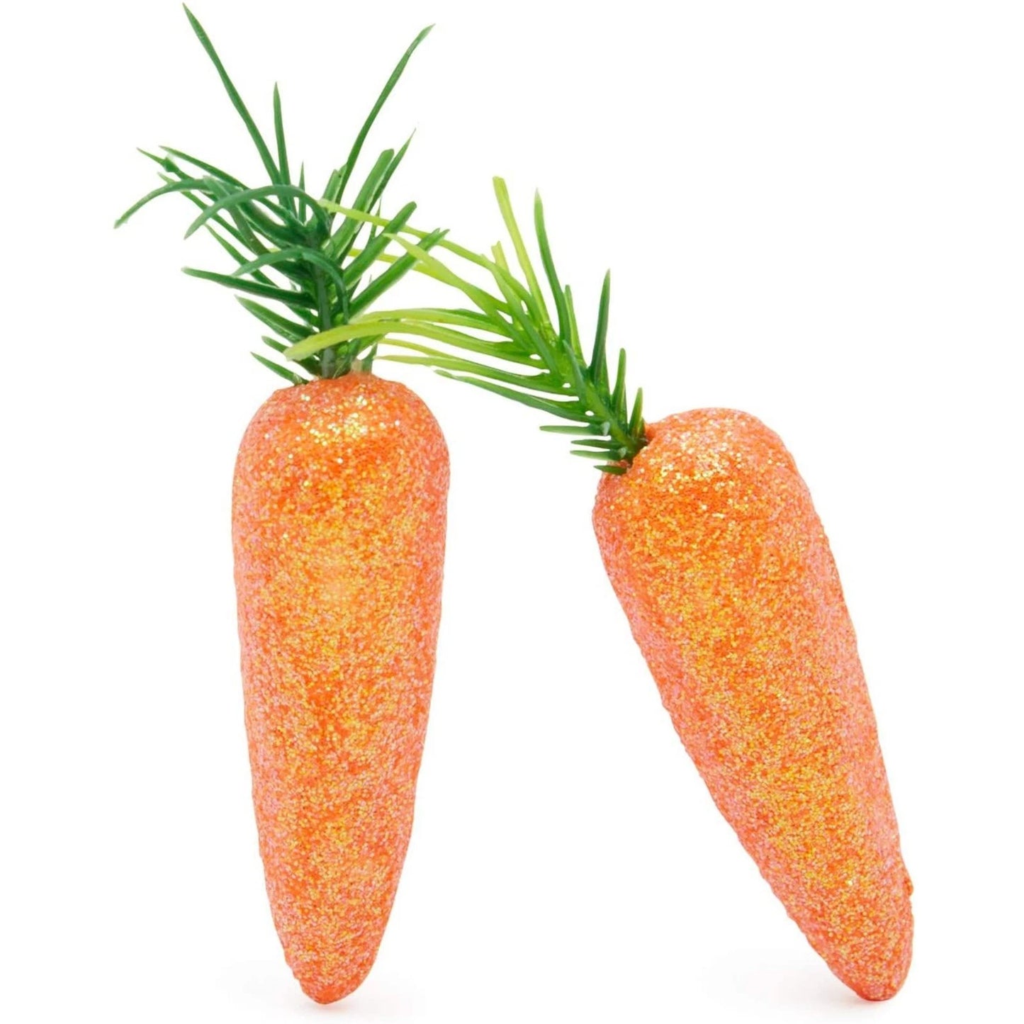 45-Pack Mini Easter Carrot Decorations