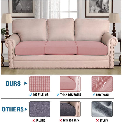 Home Collection Stretch Sofa Seat Cushion Covers