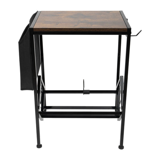 2-Tier Media Mobile Shelf