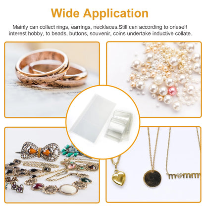50PCS Clear Jewelry Organizer Storage Bag