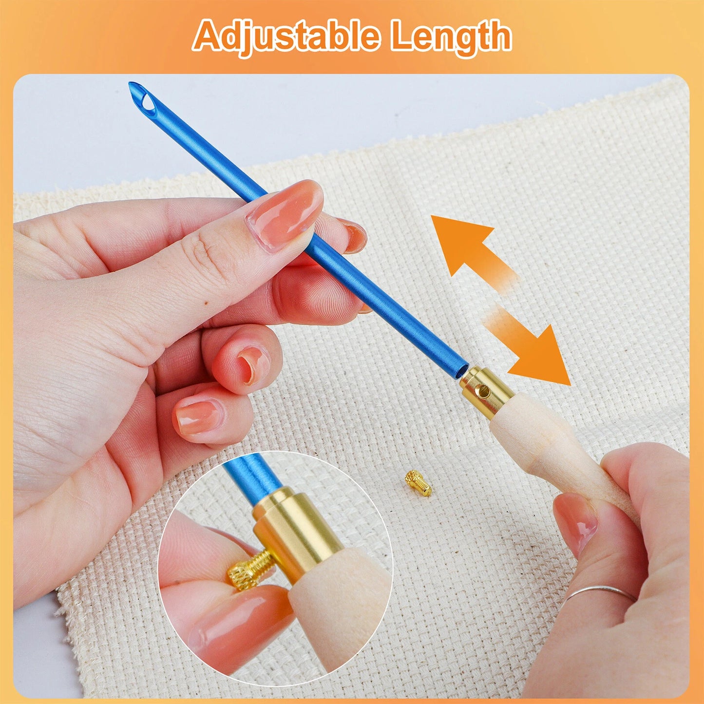 35pcs DIY Punch Needle Magic Embroidery Pen Set