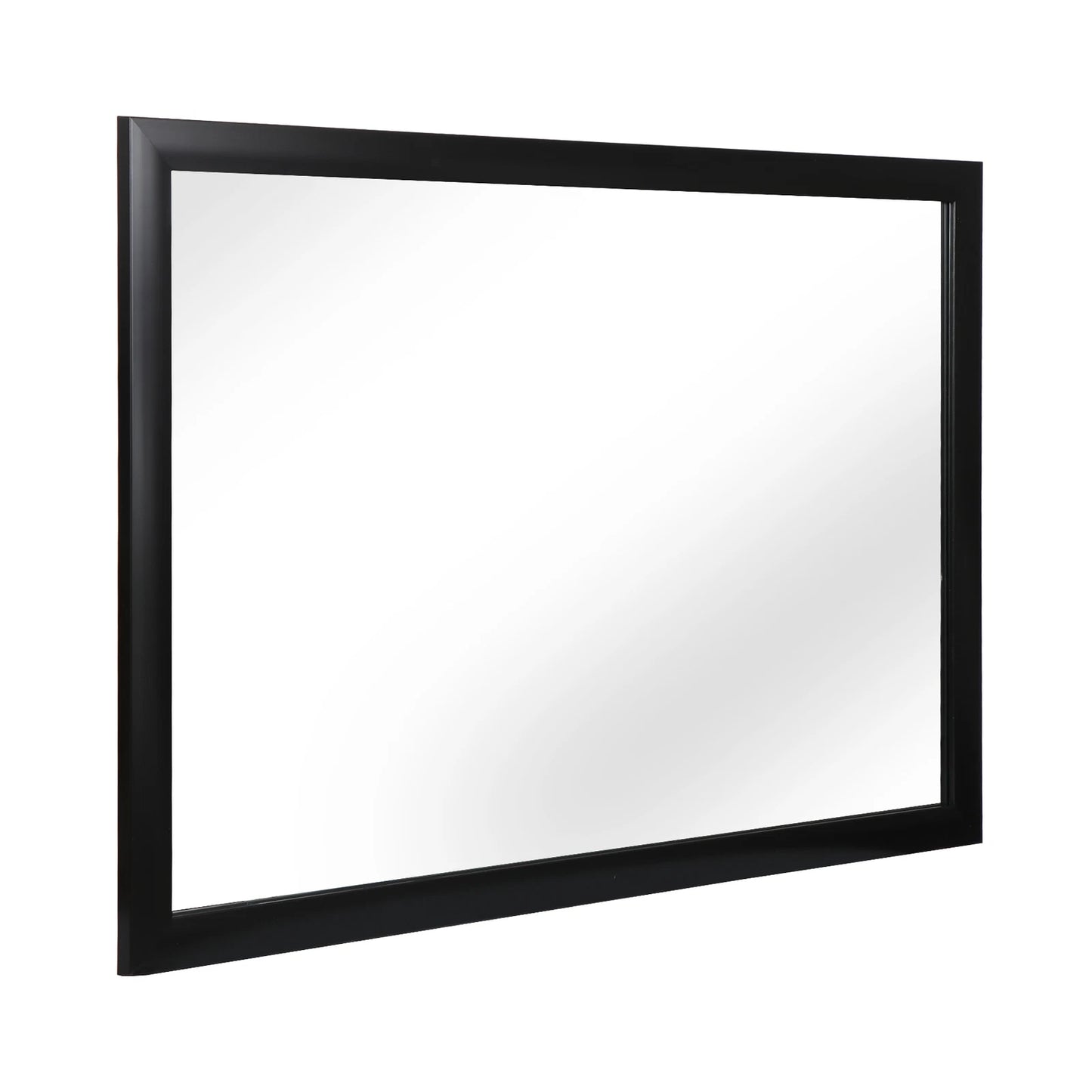 Home Collection 24" x 36" Rectangular Wall Mirror with Black Frame