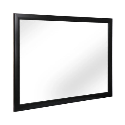 Home Collection 24" x 36" Rectangular Wall Mirror with Black Frame