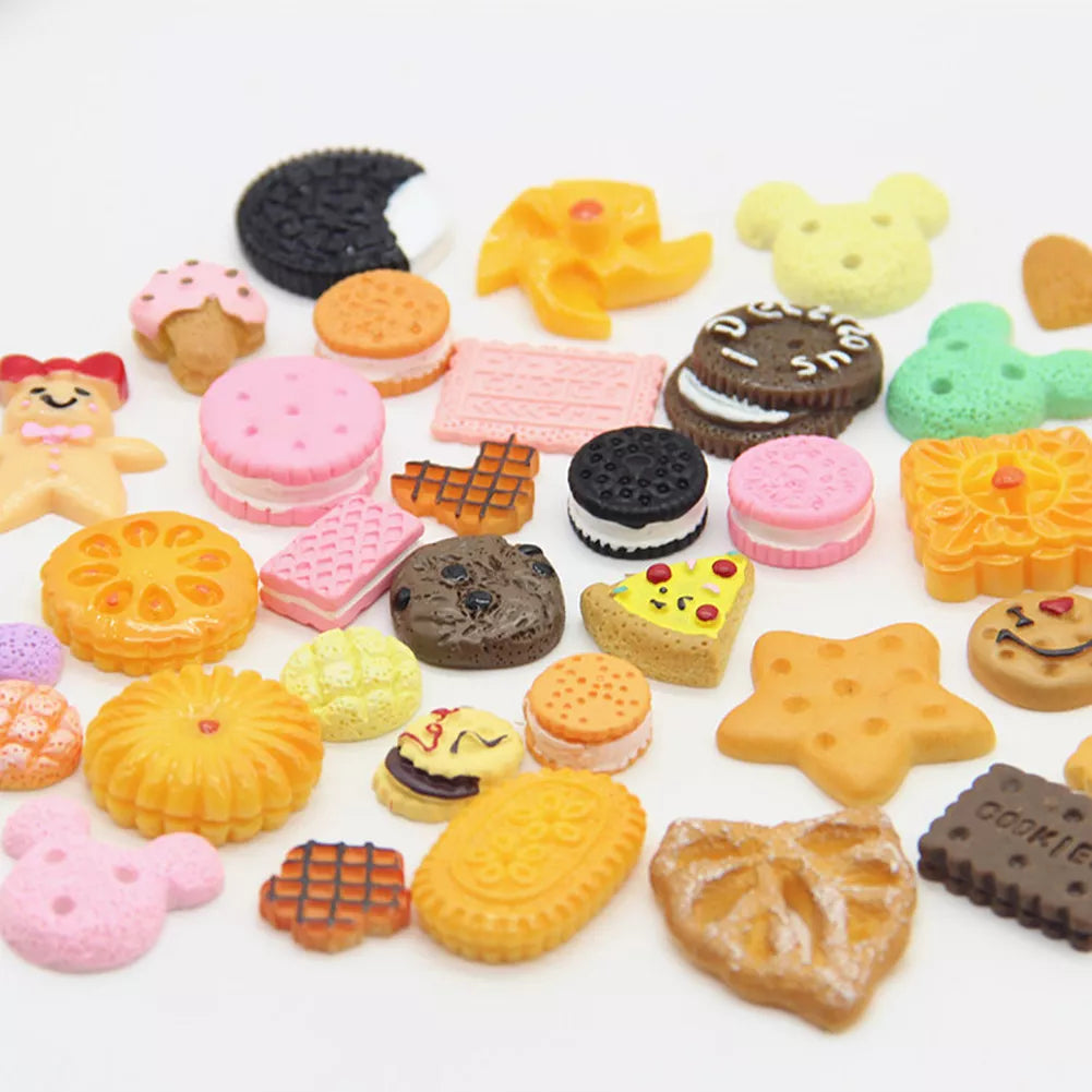 Slime Bread Candy Unicorn Resin Flat Back Charms