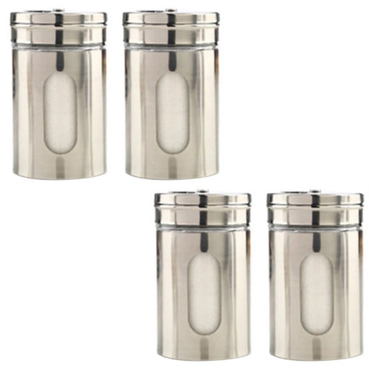 4-Piece Salt and Pepper Shaker Set