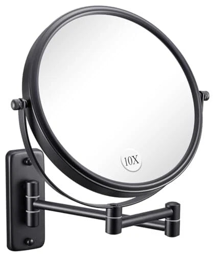 Home Collection Wall Mounted Makeup Mirror 8"
