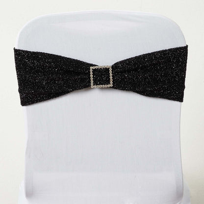 Home Collection Metallic Spandex Chair Sashes