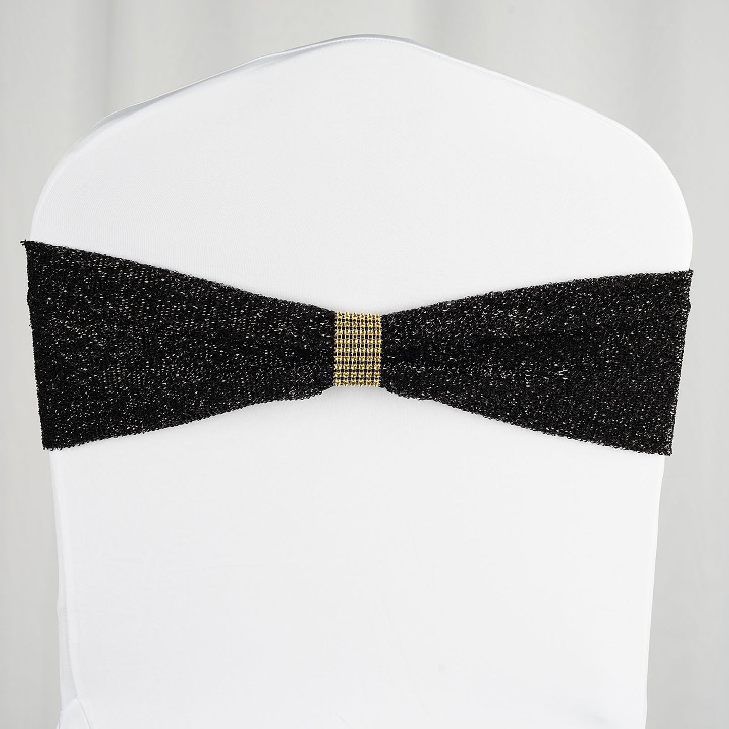 Home Collection Metallic Spandex Chair Sashes