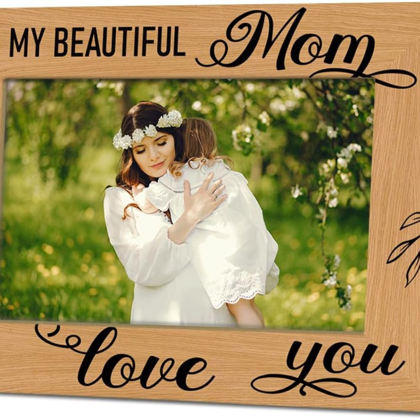Home Collection 10 Colors Rustic Wooden Picture Frame 7.9 x 5.7 Inches